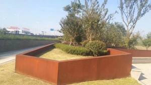 新沂耐候钢挡土墙